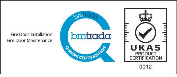 BM TRADA Q-Mark Fire Door Installation and Fire Door Maintenance, UKAS product certification 0012